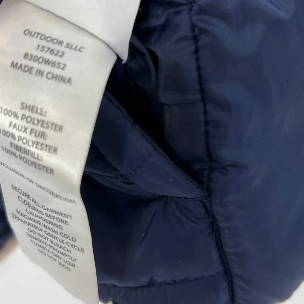 Eddie Bauer reversible jacket girls 14/16